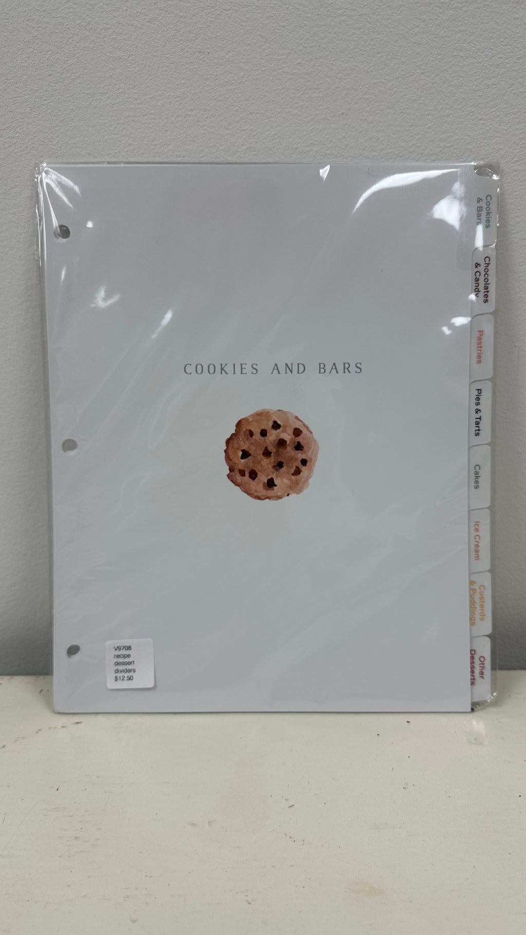 Recipes Binder Dividers