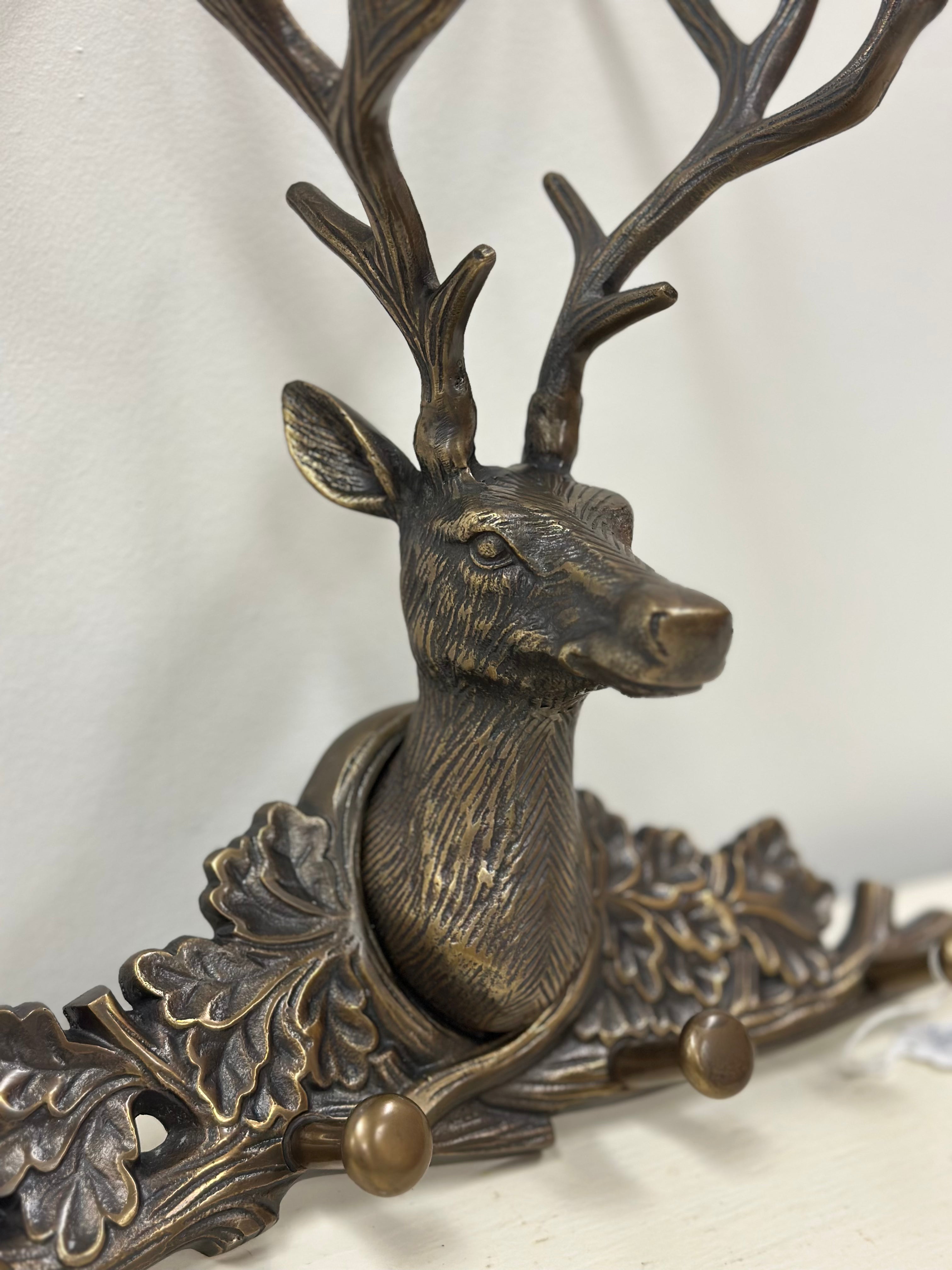 Deer Head Wall Hook