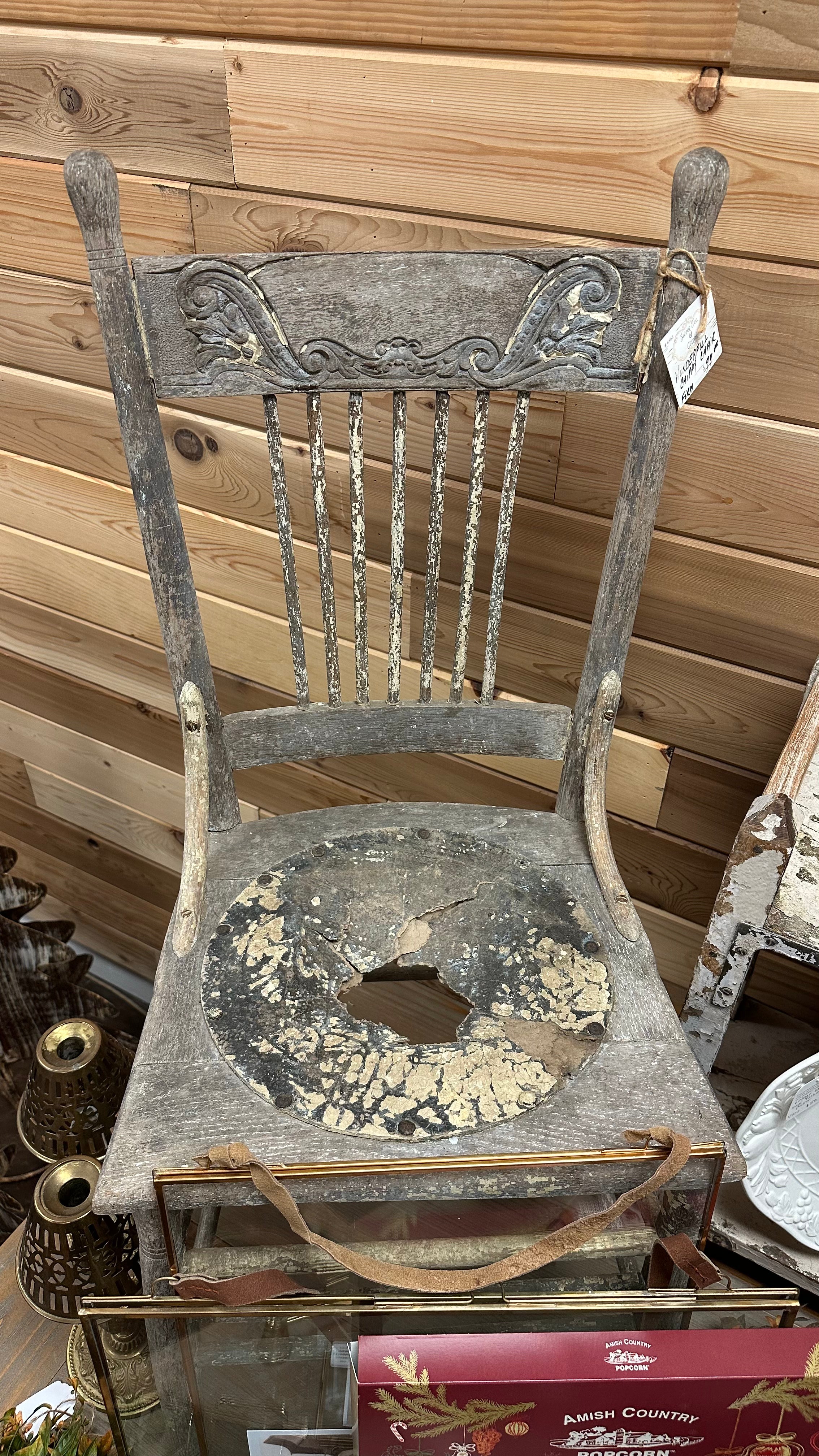 Antique Chippy Chair