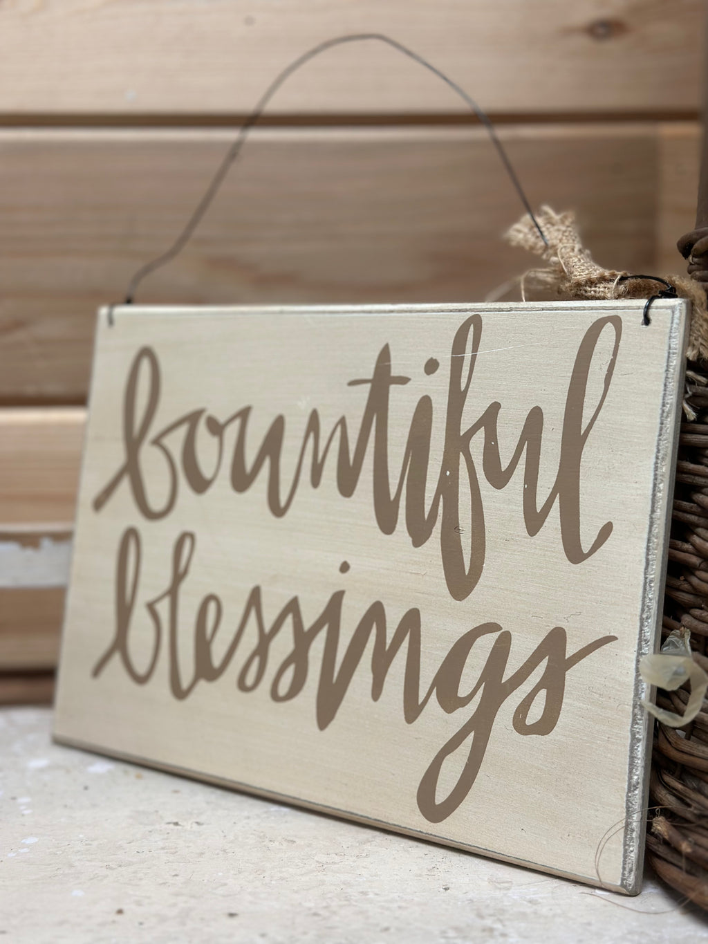 Bountiful Blessings Wall Hanging