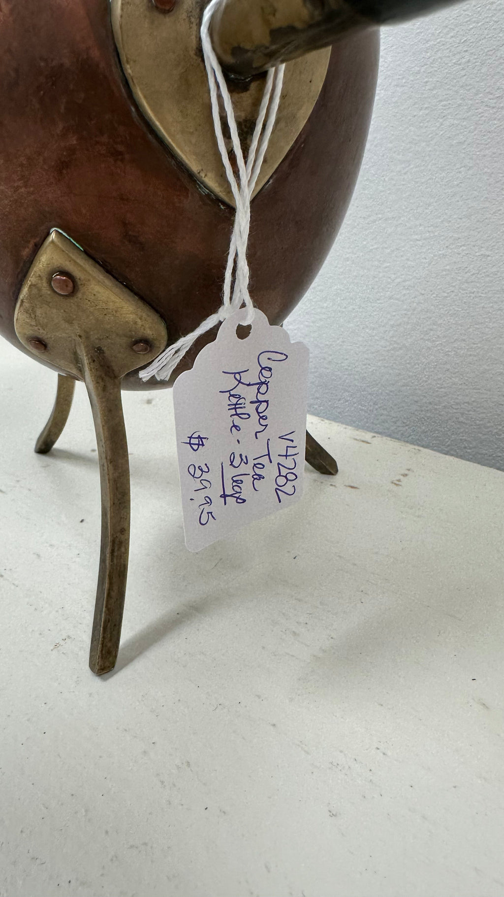 Antique Copper/Brass Tea Kettle