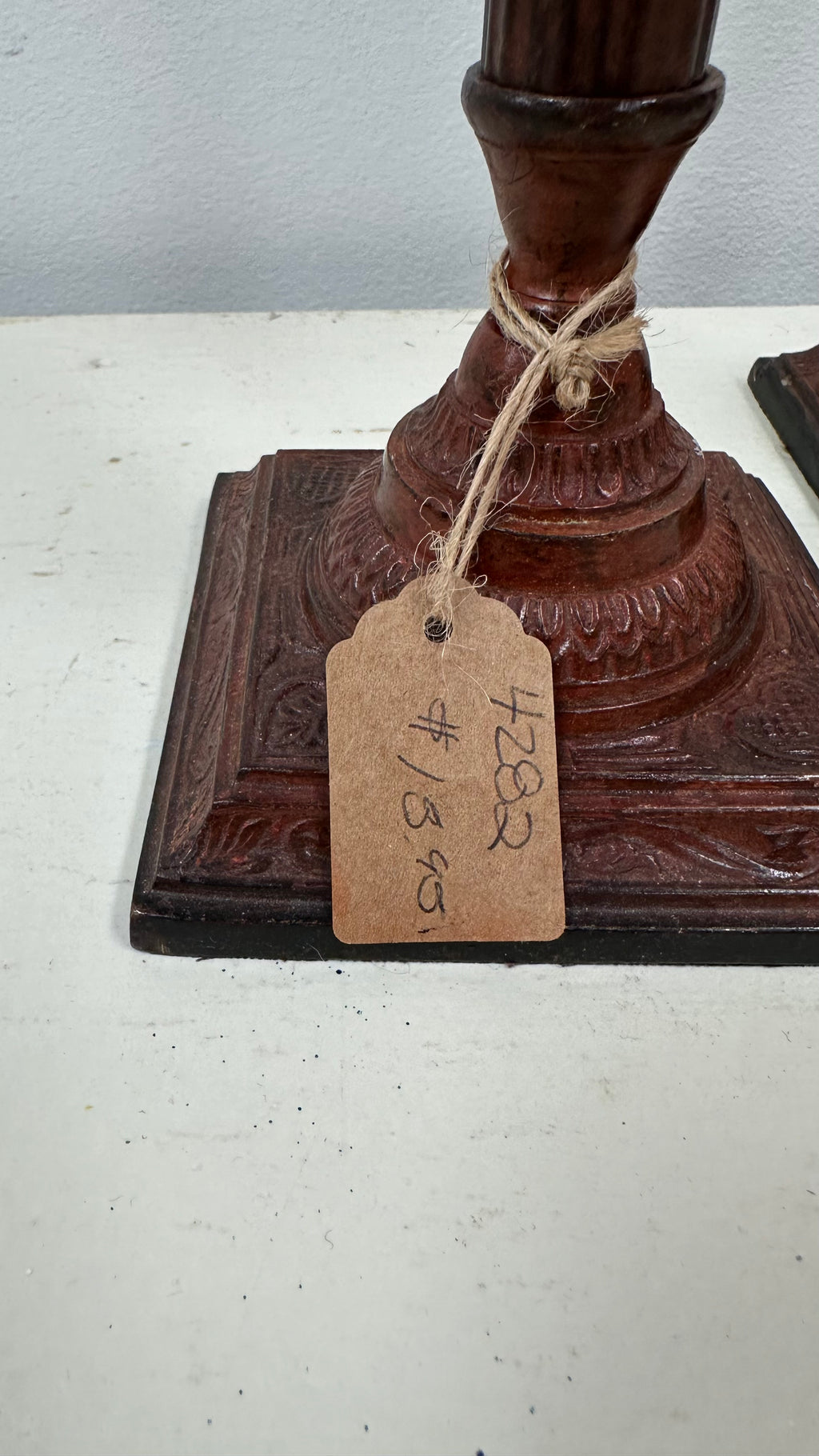 Bronze Metal Candlesticks