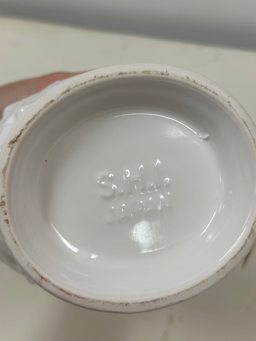 Vintage Gravy Boat (Leaf Motif)