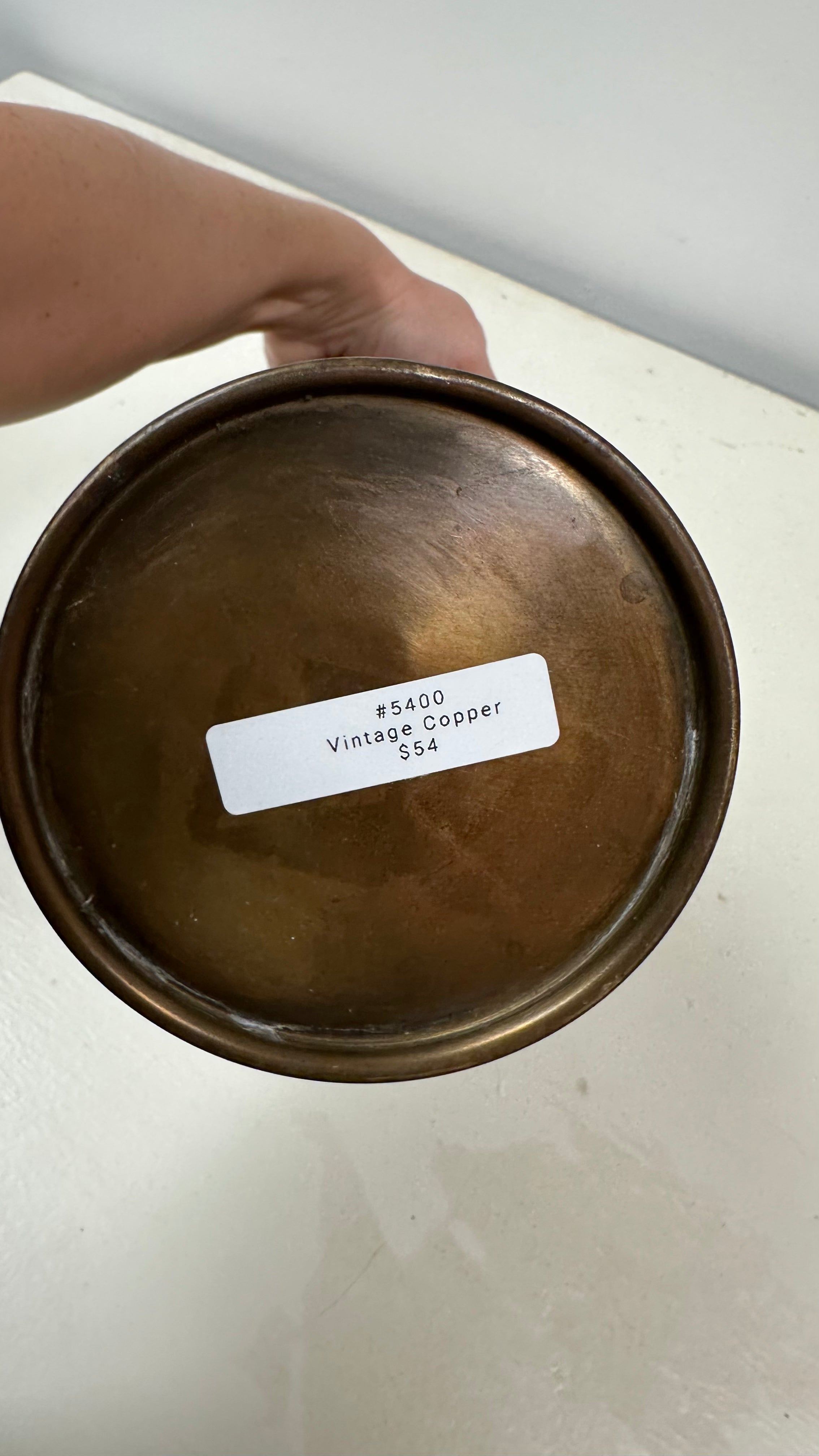 Vintage Copper Vessel