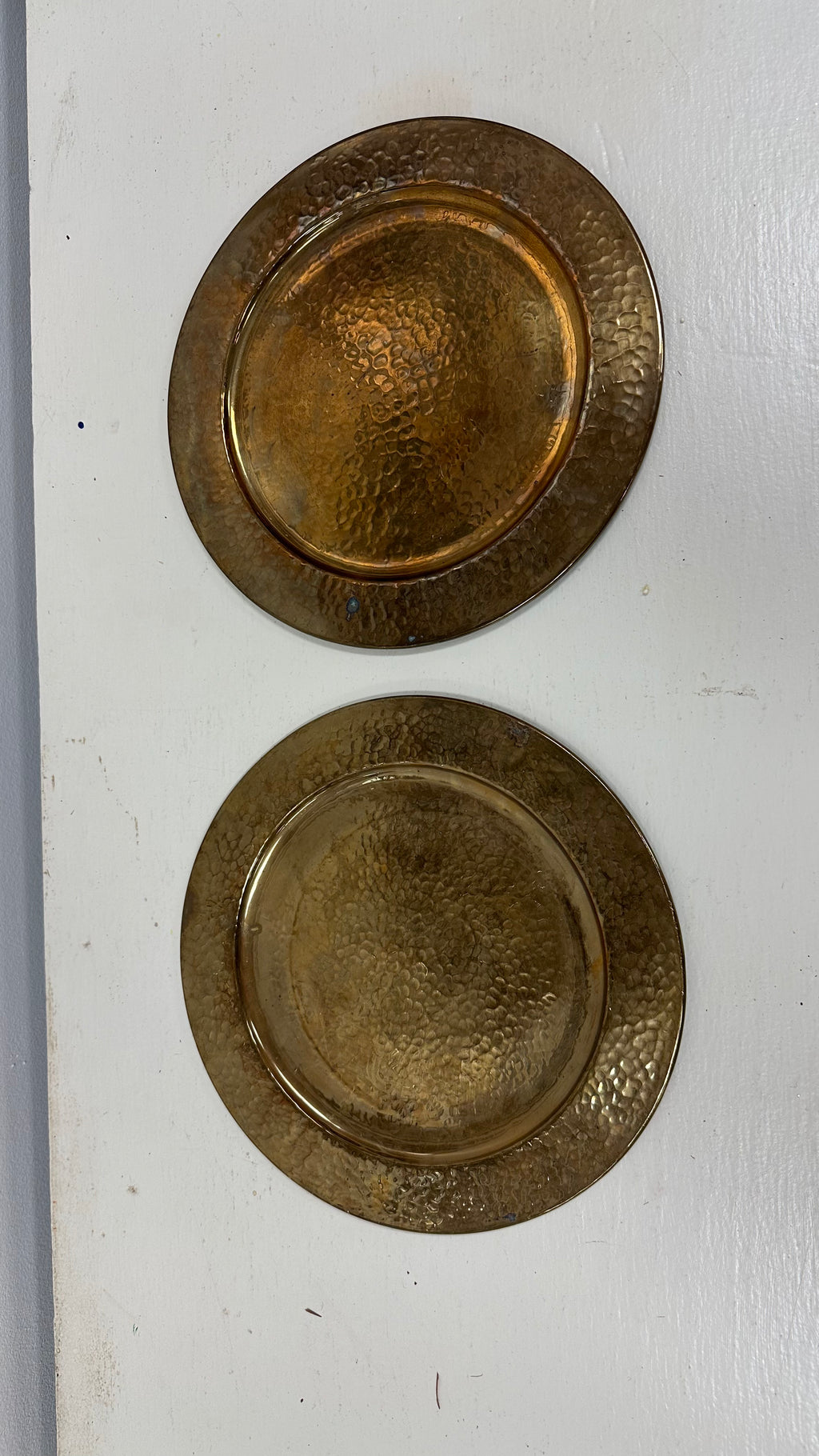 Vintage Brass Gold Charger